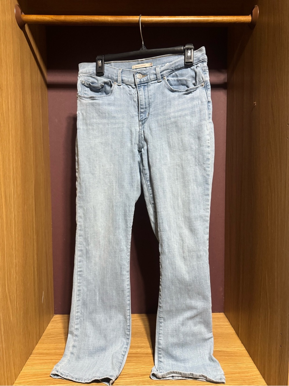 Levi’s Classic Bootcut Jeans Women’s W30 L32 Light Wash